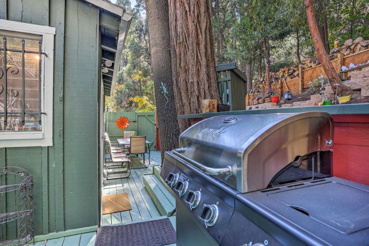 Boho Crestline Cabin, 1 Mile To Lake Gregory! エクステリア 写真