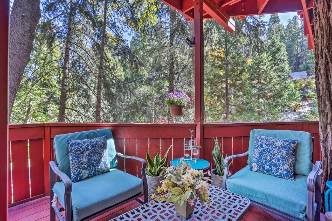 Boho Crestline Cabin, 1 Mile To Lake Gregory! エクステリア 写真