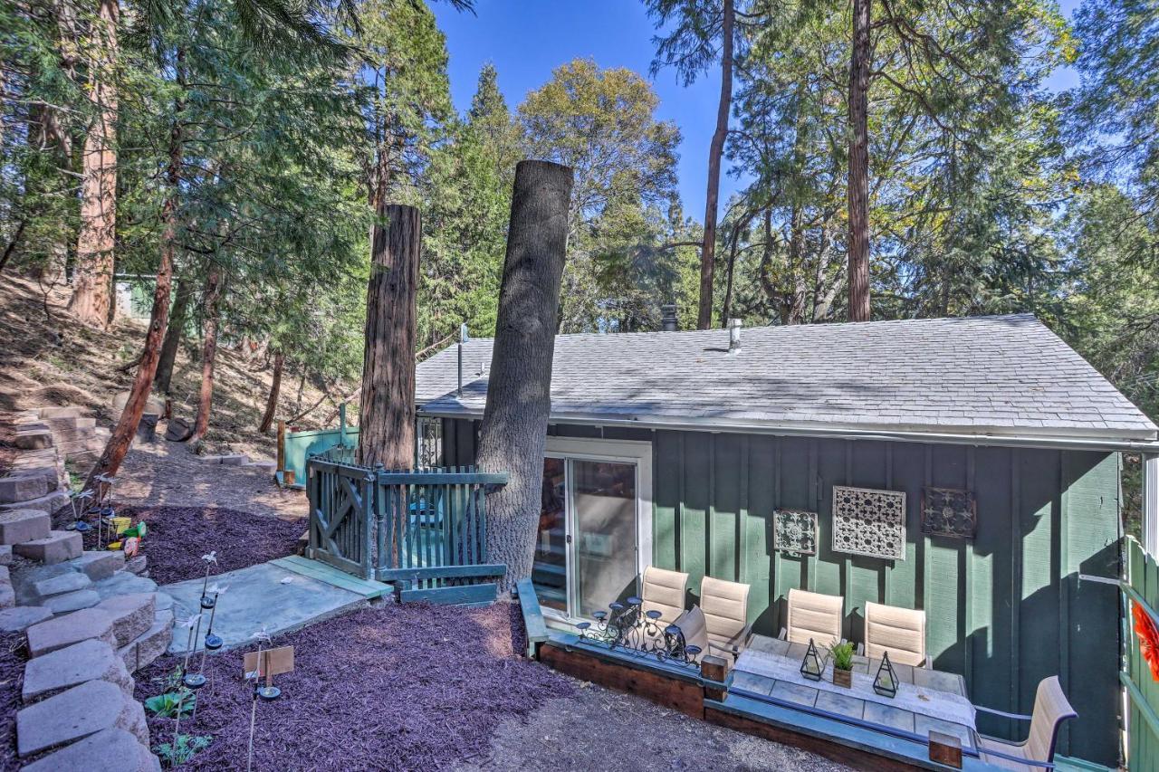 Boho Crestline Cabin, 1 Mile To Lake Gregory! エクステリア 写真
