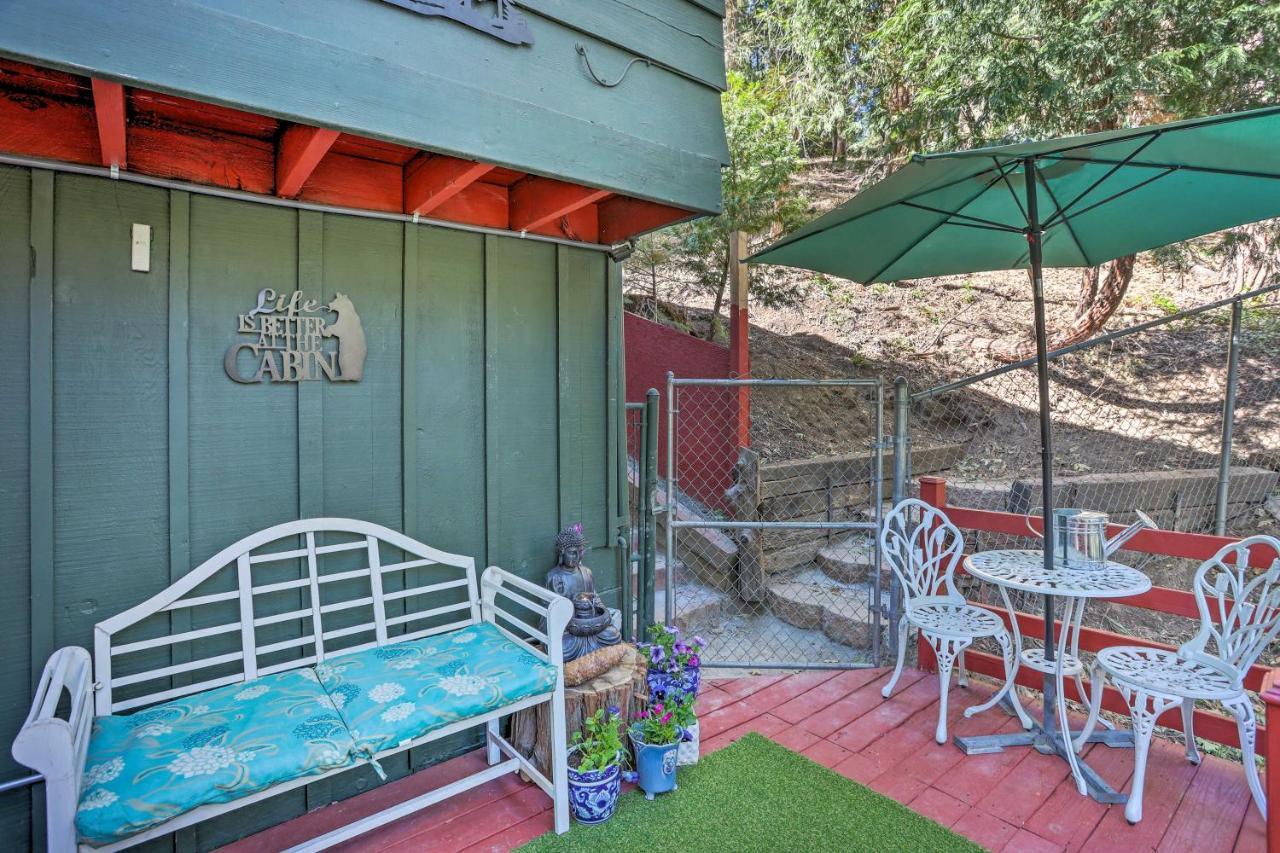 Boho Crestline Cabin, 1 Mile To Lake Gregory! エクステリア 写真